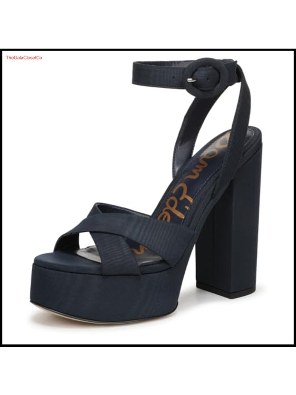 Sam Edelman Savannah Platform Heels Ankle Strap Dressy Pump